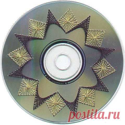 Сувениры из ненужных CD- и DVD