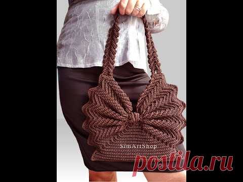 bolso crochet navidad 2018