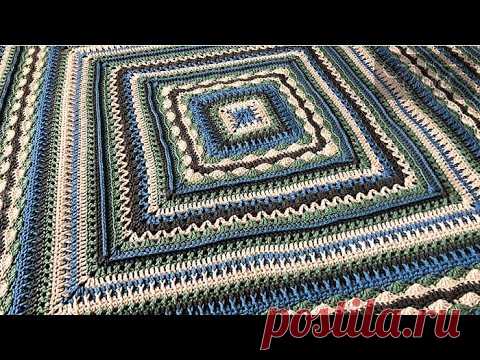 Crochet Healing Stitches Afghan Rnds 1-10 | EASY | The Crochet Crowd