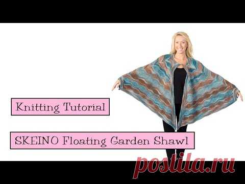 SKEINO Floating Garden Shawl