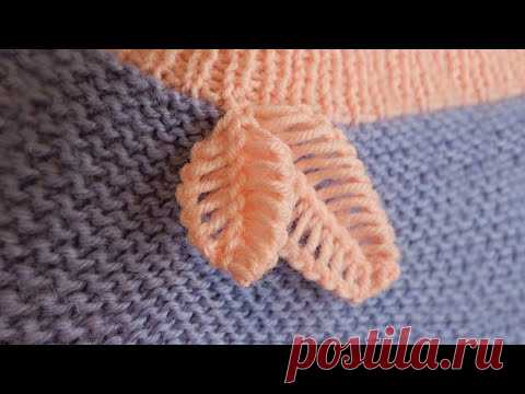 Листики крючком 🍃 Crochet leaves