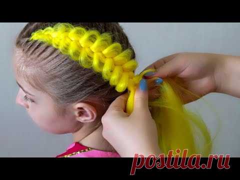 Вплетение канекалона. Простой способ. Легкие прически / two easy and simple braids