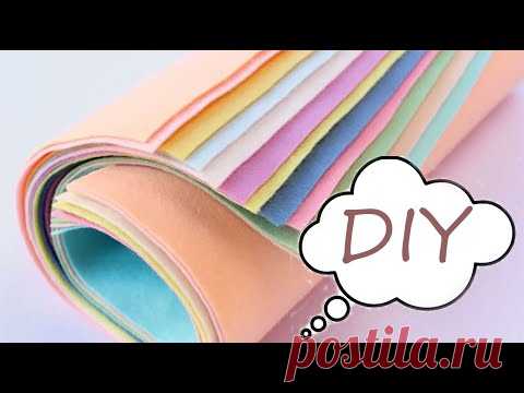 ТОП 3 🌸 Цветы из фетра 🌸 Своими руками