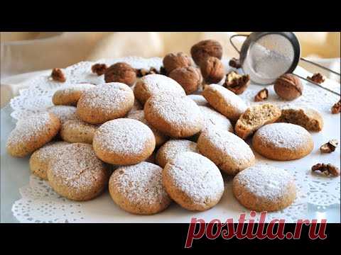 Песочное ореховое печенье 🌟 Как приготовить вкусное песочное печенье из грецких орехов 🌟 - YouTube