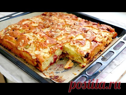 ВКУСНЕЙШАЯ ШАРЛОТКА ЗА 10 МИНУТ