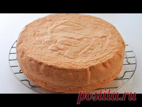 Приготовление бисквита: просто и вкусно