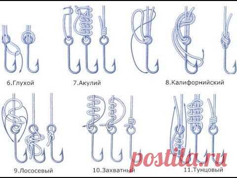 >> Самый надёжный узел, для вязания крючков IMHO подробнее | Видео