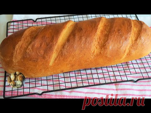 БАТОН МОЛОЧНЫЙ, вкуснее, чем из магазина!Как формовать батон/Milk Bread