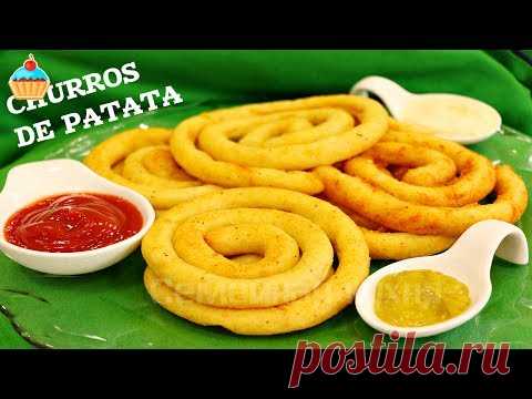 Спиральки или Чуррос из картофеля - ну, оОчень вкусно!