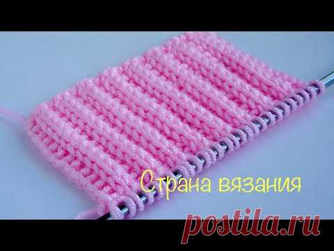 Узоры спицами. Резинка 2х1, которая не растягивается. 2x1 elastic band that does not stretch.