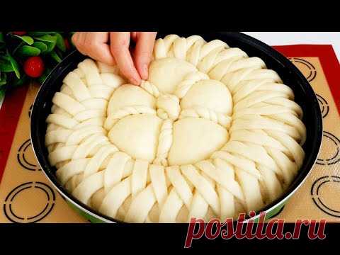 ПИРОГ С ТВОРОГОМ/ Шикарный Пирог с Начинкой/ Красивый Пирог.