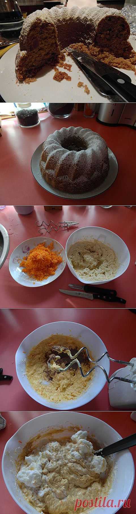 Изысканный морковный кекс с цукатами и изюмом | 4vkusa.ru