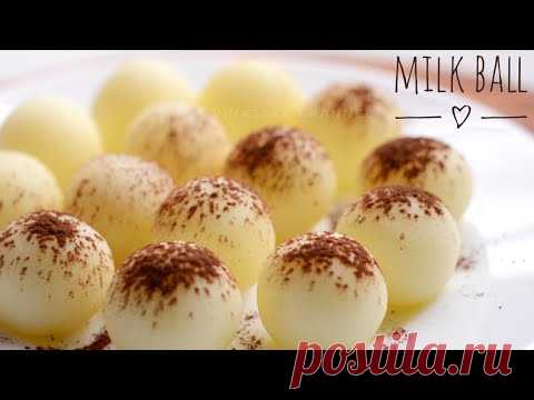 TikTok Рецепт молочных шариков, так просто | Молочный шар