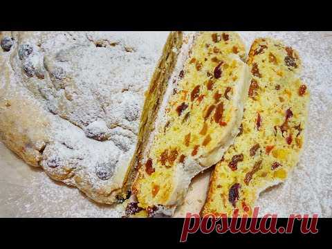 Рождественский ШТОЛЛЕН ❆ Творожный Штоллен ❆ Curd Stollen