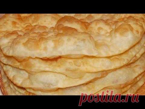 Самое простое Лепёшка.
Узбекская лепешка (Чузма) (Шелпек)