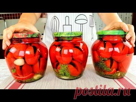 Зимой открыли баночку и АХНУЛИ как ВКУСНО! Помидоры с копченым черносливом