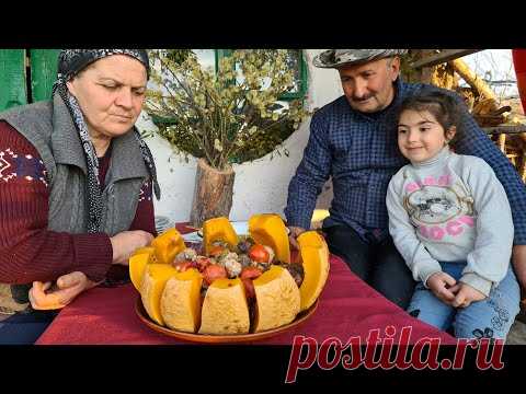 Баранина в Тыкве, Получается Лучше чем в Казане