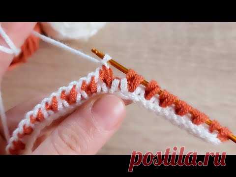 TUNUS İŞİ ÇOK KOLAY ÖRGÜ BATTANİYE YELEK MODELİ TUNİCANA CROCHET KNİTTİNG