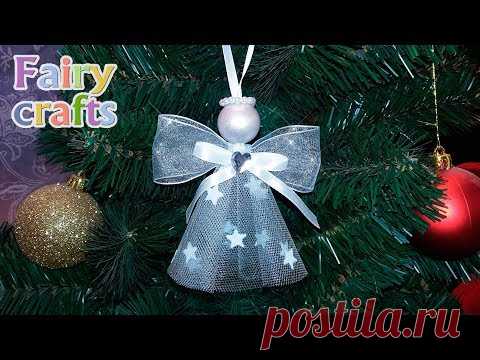 Рождественский ангел своими руками ❅ Мастер-класс | DIY ❅ Christmas angel ❅ Room Decor