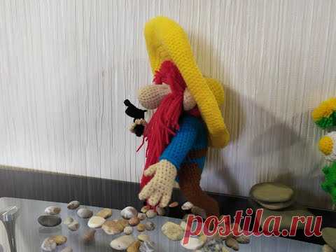 Йоземит Сэм из "Луни тюнз", ч.3. Yosemite Sam from Looney Tunes, р.3. Amigurumi. Crochet.