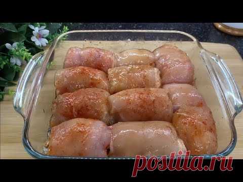 Мой муж хочет готовить этот ужин трижды в неделю! Вкусный рецепт куриной грудки!