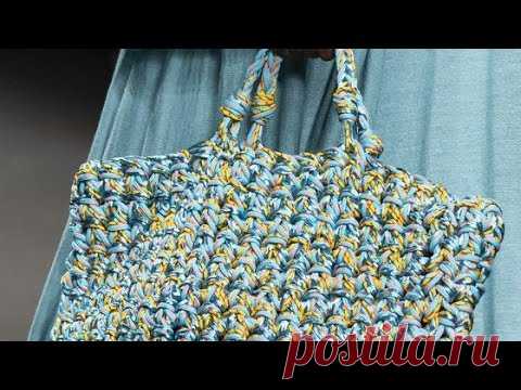 Модные большие вязаные сумки 2020-2021 - Fashion large knitted bags 2020-2021