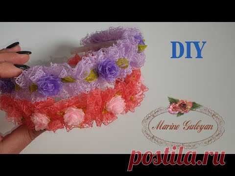 Ободки почему в этом мастер классе нужна проволока #Marine_DIY_Guloyan​