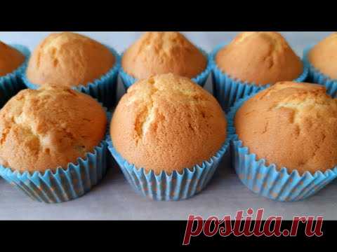 Очень вкусные кексы с изюмом! Нежные и воздушные! / Delicious raisin muffins!