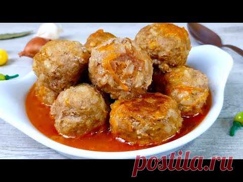 Это блюдо унюхали все соседи, дети и съели все! ОЧЕНЬ ВКУСНЫЕ ДОМАШНИЕ ТЕФТЕЛИ С ПОДЛИВКОЙ!