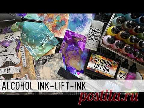 🔴LIVE REPLAY: Alcohol Ink + Lift Ink - YouTube