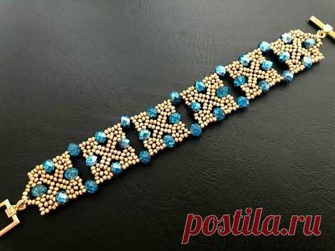 Squarey Beaded Bracelet || How to make Beaded Bracelet || DIY Bracelet || Tutorial