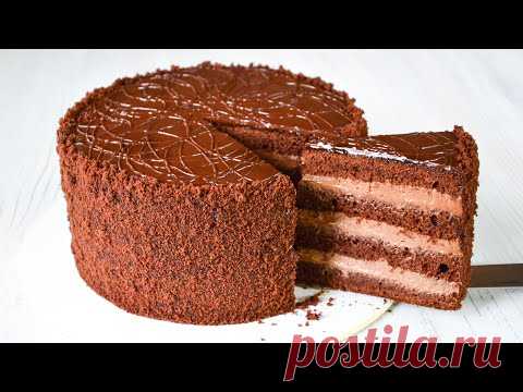 Торт ПРАГА ☆ Самый ВКУСНЫЙ ШОКОЛАДНЫЙ торт