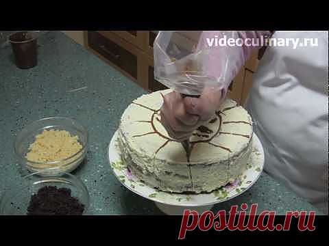 Торт махровый "Солнышко" - видео-рецепты Бабушки Эммы
