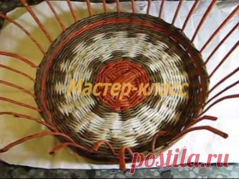 ▬► Плетение загибки. Часть I. / Basket weaving from newspapers