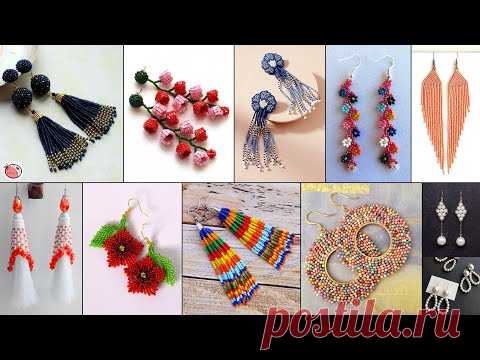 Fancy Girls! Daily Wear Earrings Making Idea - For GownDresses & Other Fancy Dresses