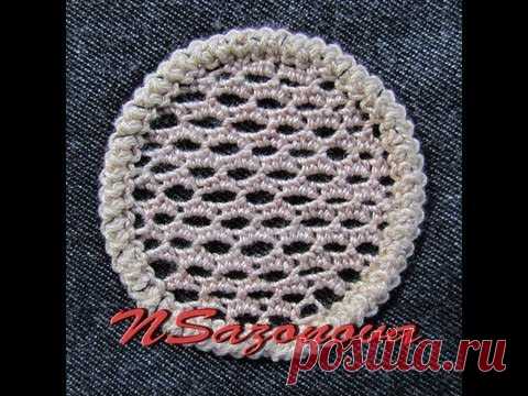 Румынское (шнурковое) кружево.Заполнение круга. Мастер-класс. Romanian lace.. tutorial