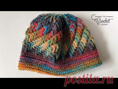 Show Time Crochet Hat | INTERMEDIATE | The Crochet Crowd - YouTube