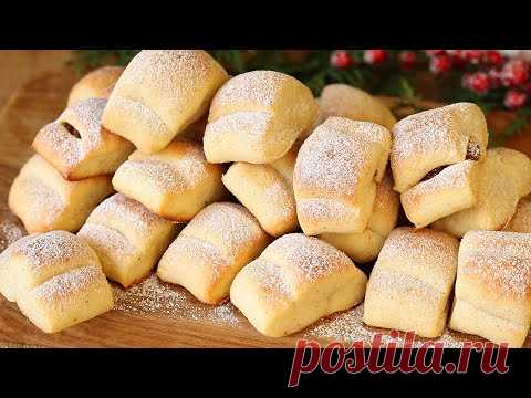 ТВОРОЖНЫЕ ОБЛАКА ☁Воздушное ПЕЧЕНЬЕ из ТВОРОГА к чаю. ПРОСТОЙ Рецепт. ВКУСНО и  ДЕШЕВО!