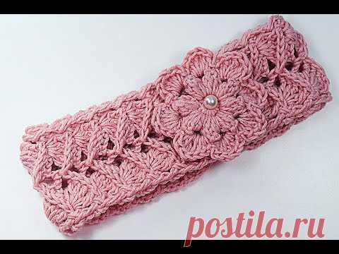 Diadema a Crochet a juego con jersey muy fácil y rápido majovel crochet #crochet #ganchillo