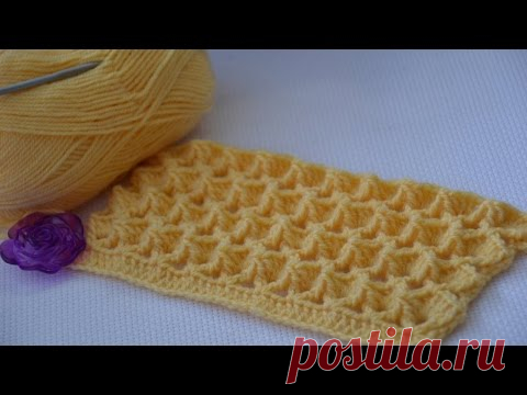 Узор Зефирка ; Crochet by Ellej | Вязание крючком от Елены Кожухарь