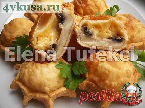 Пирожки «Грибные бомбочки» | 4vkusa.ru