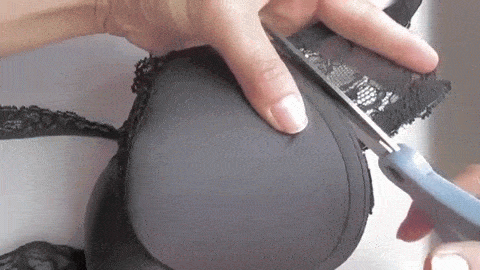 She Cuts Into an Old Bra. The End Result? Amazing - Likes