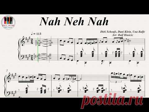 Nah Neh Nah - Vaya Con Dios, Piano