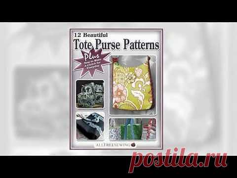 12 Beautiful Tote Purse Patterns eBook | AllFreeSewing.com