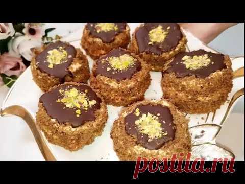 КОРОЛЕВСКИЕ ПИРОЖНЫЕ, ВСЕ БУДЕТ В ВОСТОРГЕ! И ТОРТА НЕ НАДО 😋