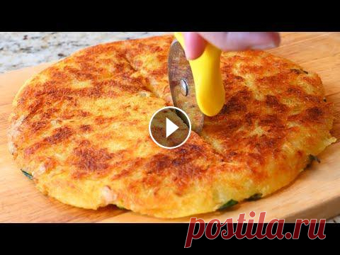 СРОЧНО приготовьте так картошку! Завтрак за 15 минут! Очень вкусно, просто и быстро. Хрустящая картофельная лепешка на сковороде. Очень простой и быстрый рецепт, который оценят все любители хрустящей картошки. Этот рецепт намного проще...