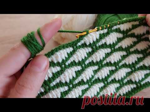 Tunus İşi Çok Kolay Çok Güzel Örgü Battaniye Modeli Tunisian How To Crochet Knitting Easy Model