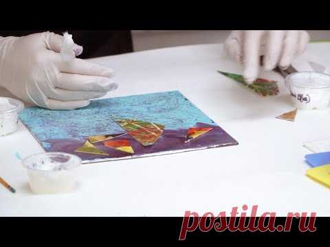 Repurpose Styrofoam into Art - Recycled Art - YouTube