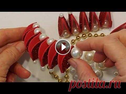 ВСЯКАЯ-ВСЯЧИНА!Я САМА В ШОКЕ от ЭТОЙ КРАСОТИЩИ!5 DIY:НОВОГОДНИЕ УКРАШЕНИЯ своими руками из фома.идеи Вы только ВЗГЛЯНИТЕ, сколько ВСЯКОЙ ВСЯЧИНЫ можно сделать своими руками на Новый год! Подарки, Поделки для родных и друзей!Легко! Просто! Оригинально!...