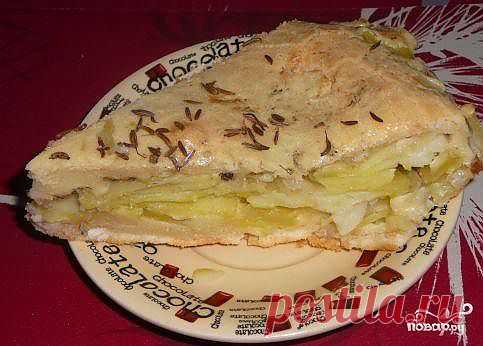Рыбный пирог из жидкого теста - пошаговый кулинарный рецепт на Повар.ру